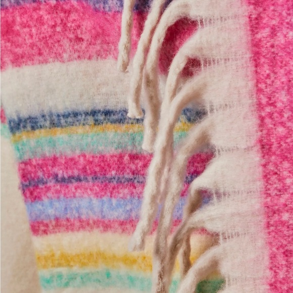 Free people SKYE a stripe blanket 60”x51” without fringe sealed in bag - Picture 4 of 6